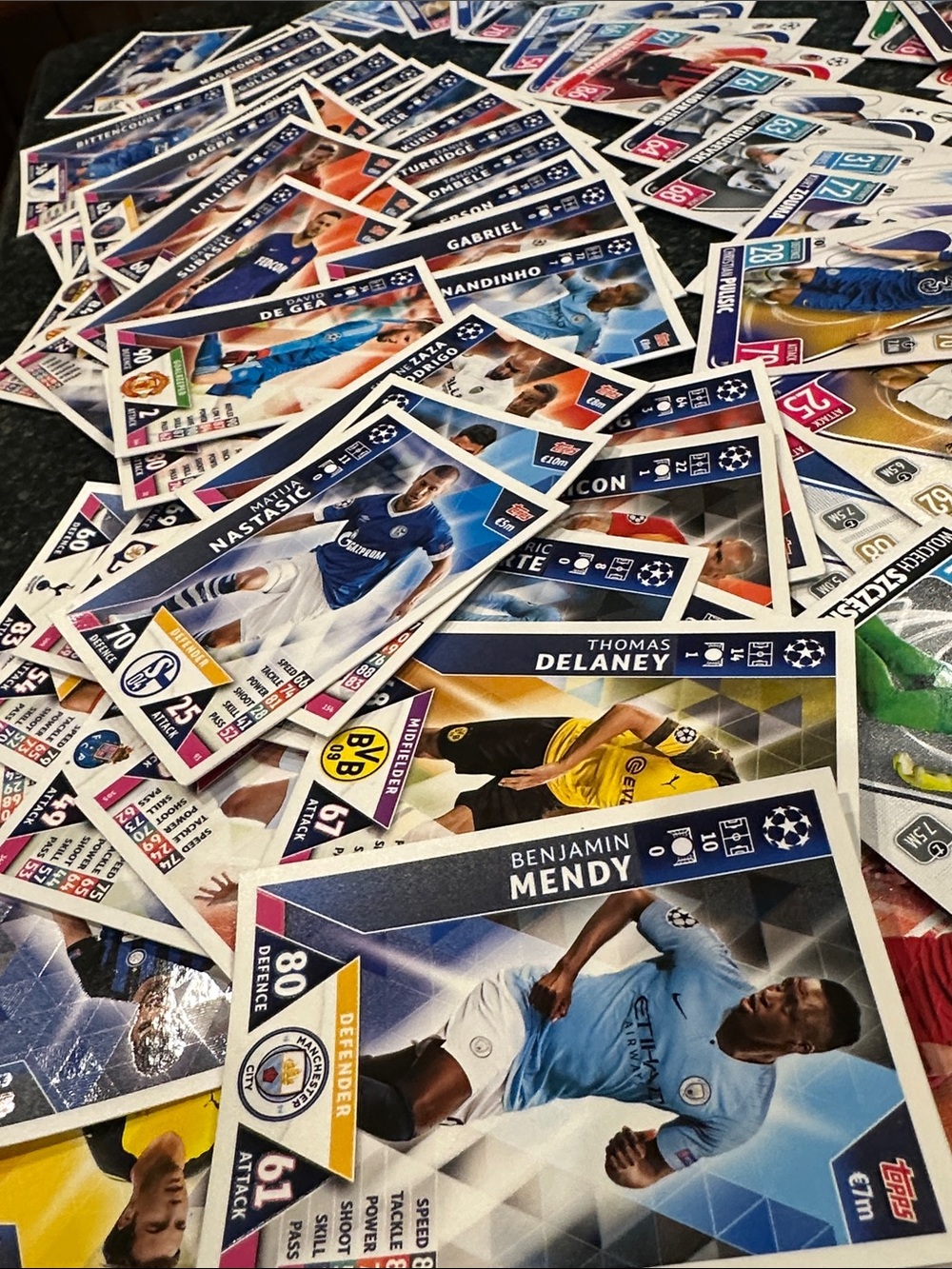 World Cup TOPPS match attack UEFA Soccer Trading Card Lot Collectible Cards - Picture 13 of 13